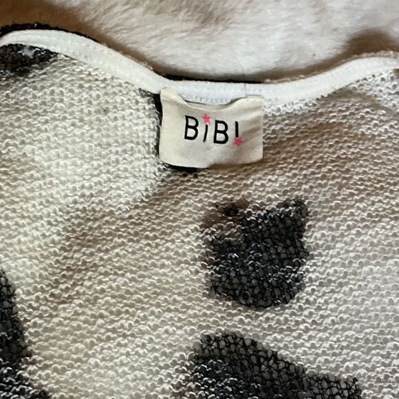 BiBi Women's Lightweight Open Front Long Cardigan Sweater Size Medium - Picture 3 of 6